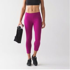 Lululemon Pace Rival Crop sz 6